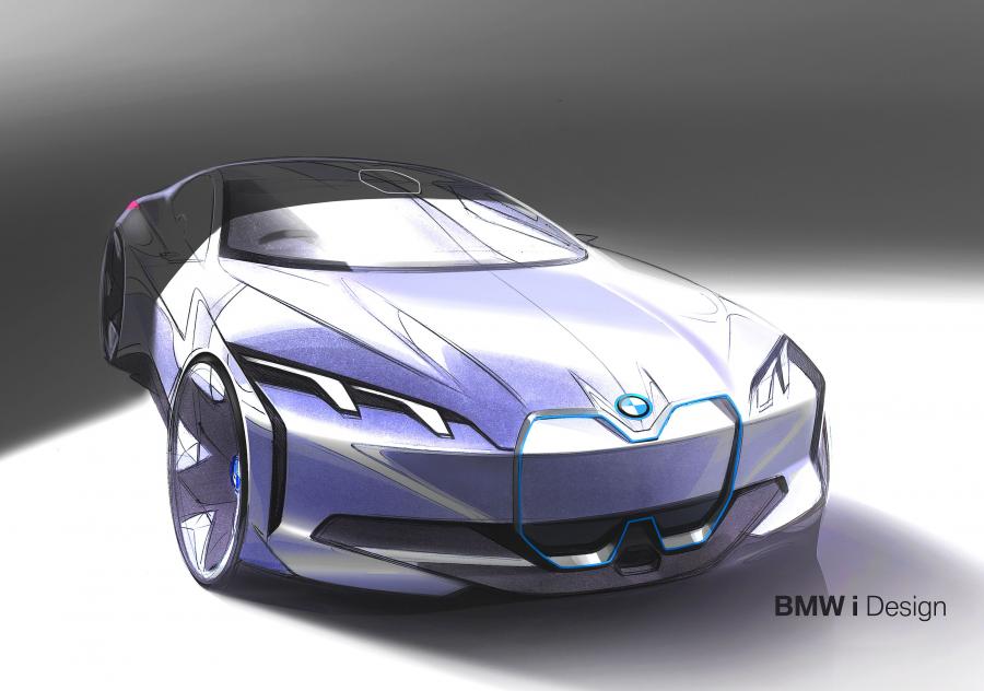 Эскиз BMW i Vision Dynamics 2017 года  (фото 23 из 32)